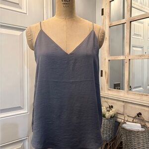Express‎ Gray Feminine Girlcore Camisole Top Size Small